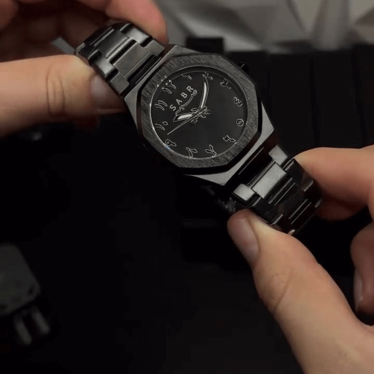 Relógio Masculino SABR Black