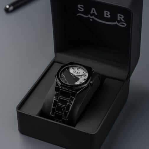 Relógio Masculino SABR Arábia Contrast Eclipse Art Edition