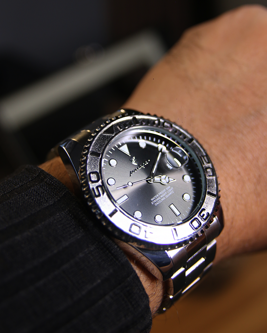 Relógio Masculino Atlas Silver®